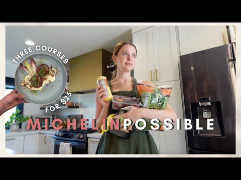 MichelinPossible: making a 3-course fine dining meal for $25 pp with Trader Joe's (gluten-free!)