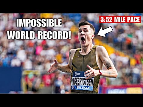 UNBELIEVABLE WORLD RECORD | 3000m WORLD RECORD BY JAKOB INGEBRIGTSEN