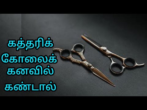 கத்தரிக்கோலைக் கனவில் கண்டால் | scissor in dream | dream interpretation in tamil