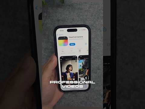 Final Cut Camera RELEASED on iPhone 📸📲