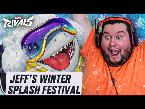 I Tried The NEW Jeff's Winter Splash Gamemode In Marvel Rivals