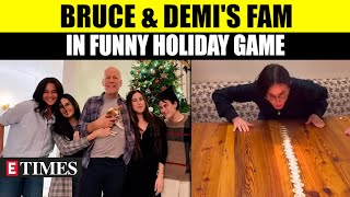 Bruce Willis & Demi Moore's Family Plays Hilarious Game; Embraces Holidays Amid Health Concerns