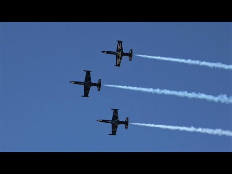 Fly & Fun L-39 Albatros formation team Meaux Airshow 2022