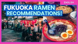 Top 6 Ramen Places We Tried in FUKUOKA (Where to Eat Cheap Ramen!) • ENGLISH • The Poor Traveler