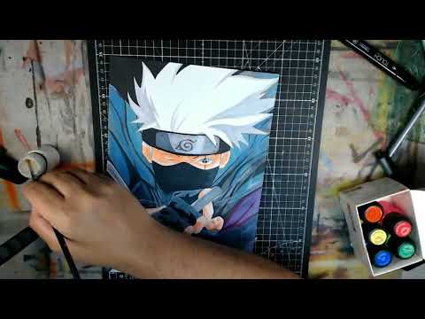 Drawing Kakashi Naruto Shippuden