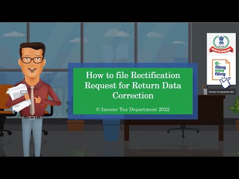 How to file Rectification for Return Data Correction?