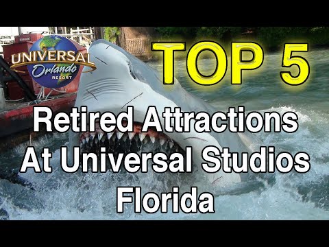 Top 5 Retired Attractions At Universal Studios