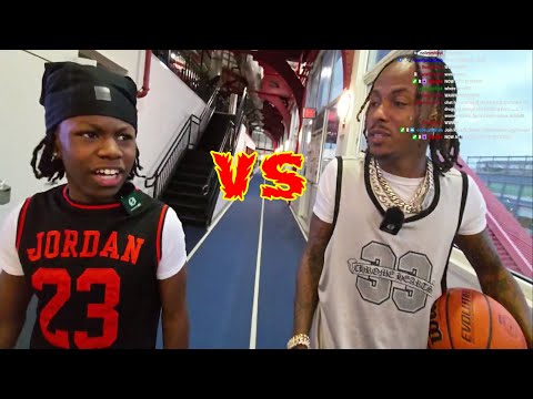 2XRAKAI RICH THE KID 1V1 BASKETBALL & THIS HAPPENED😳