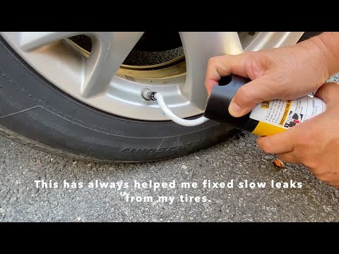 Fix A Flat Tire Sealant and Car and SUV Tire Inflator