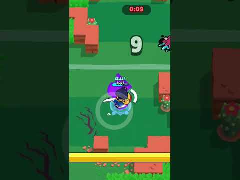 5 Second Clutch with Mortis 🦇😎.  #brawlstars #brawl #supercell #gaming #games #brawlstarsme