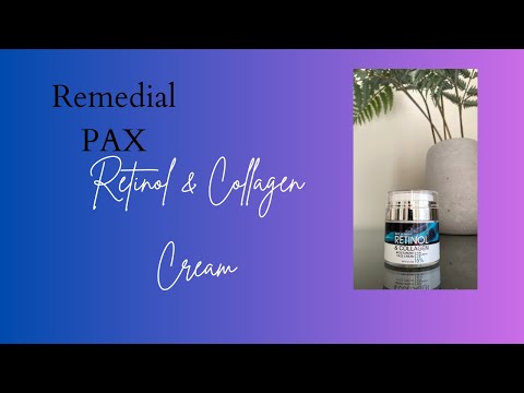 REMEDIAL PAX Retinol Face Cream Review | Anti-Aging Collagen & Hyaluronic Acid for Radiant Skin!