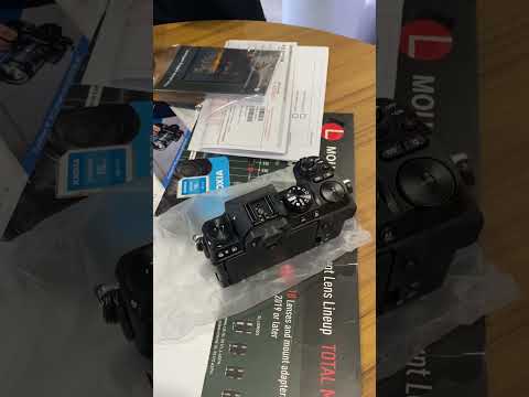 Unboxing Fujifilm XS20 开箱的人不是我 🙃