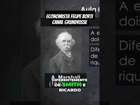 A Influência de Alfred Marshall na Economia Neoclássica #economia #macroeconomia #economista