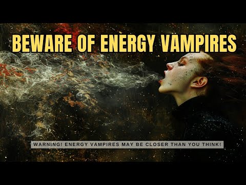 The Six Types Of Energy Vampires!! How to Identify and Protect Yourself!!