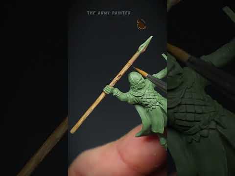 EASILY paint a wood grain effect for your Warhammer Miniatures