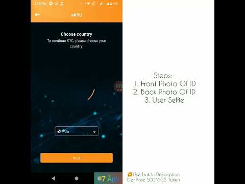 Vconomics KYC Process 🔥 Get Free 100MICS Token 💥77 Âpk