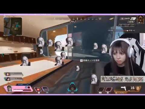 【APEX】キモオタにゴースティングで粘着されて咽び泣く女配信者