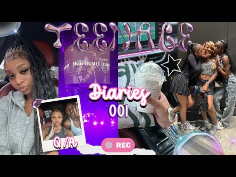 TEENAGE DIARIES 001 ✰ | hair, lashes, wild ‘n out show, Starbucks fall drink || Ra’Mariah Alexia