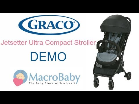 Graco Jetsetter COMPACT STROLLER - Demo | MacroBaby