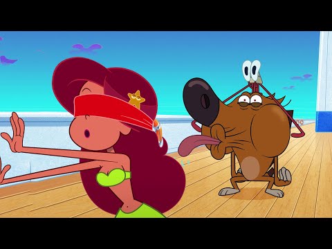 ZIG e SHARKO 🌴 Uns verdadeiros moleques ! 😛 Zig e Sharko Brasil | Desenho Animado em português