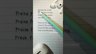 Let's sing and learn English : Morning Has Broken (Chorus) | By : Dana Winner #shorts