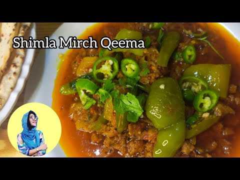 Beef Shimla Mirch Qeema Recipe by Cooking Connection With Farah🔥#qeemashimlamirch #beefCapsicumgravy