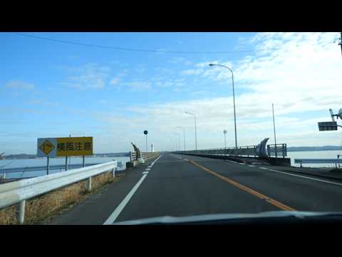 Japan National Route354（from Ibaraki）⑦ 4K drive, from Tsuchiura to Hokota, Ibaraki