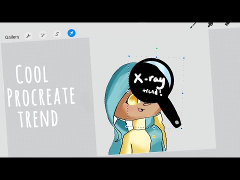 X-ray Procreate trend!