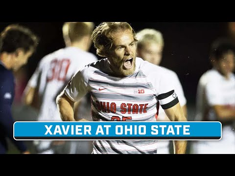 Xavier at Ohio State | Sept. 8, 2024 | Big Ten Men's Soccer | B1G+ Encore