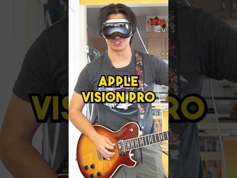 Tuning Guitar using Apple Vision Pro