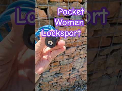 Bike Lock on rock lock wall Townsville #locksport