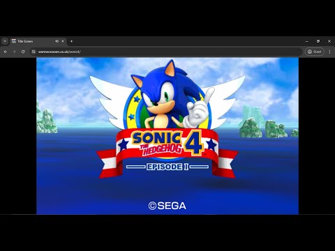 You can play sonic 4 eps 1 in a browser???