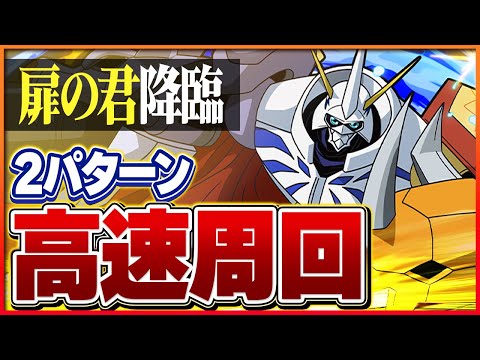 【扉の君降臨】オメガモンと石田ヤマトの攻略編成！高難度降臨を安定周回！【パズドラ】