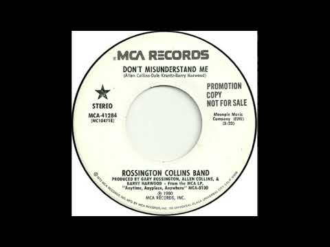 Rossington Collins Band - Don't Misunderstand Me (1980)