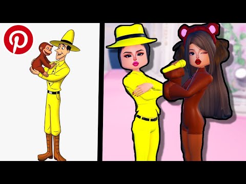 PINTEREST Picks our SIBLING OUTFITS in Dress to Impress.. (Roblox)