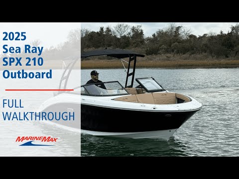 2025 Sea Ray SPX 210 Outboard | Now Available at MarineMax Wrightsville Beach