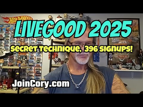 LIVEGOOD: Secret Technique, 12 Just Joined, 396 Total Signups!