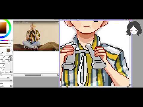 Woozi Seventeen Pixel [ SPEEDPAINT ]  - Miiry RITO