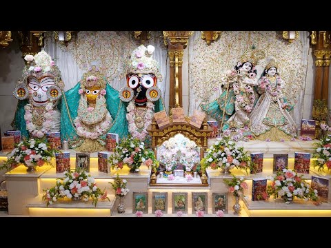 Deity Greetings and Srila Prabhupada Guru Puja - Tuesday 24th December 2024