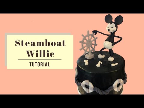 Steamboat Willie Cake Tutorial