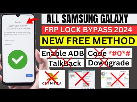 Samsung FRP Bypass Android Version Latest 2024 ! Unlock, Remove FRP LOCK New Method