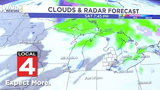 Metro Detroit weather forecast 11 p.m. Update -- Dec. 25, 2024