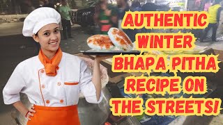 Authentic Winter Bhapa Pitha Recipe on the Streets!