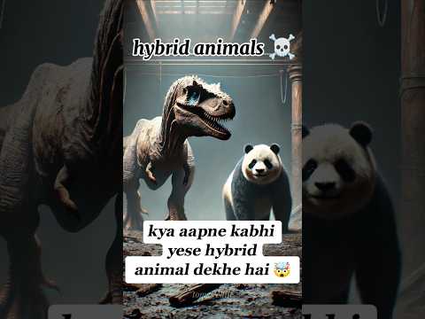 top 10 hybrid animals that actually exist meme 🤯🧬 #short#hybrids #fusion #memas