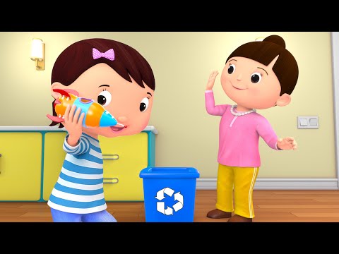 Recycle & Create! ♻️ Mia’s Crafty Adventure with Mummy! | Fun Baby Songs | Classic Baby Songs