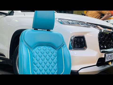 Maruthi grand vitara customised seat covers and dashboard leather rap💥|best modified grand vitara👌