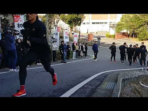 ホークス和田毅選手ほか、長崎護国神社坂道ダッシュ　2024年１月15日