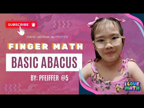 ABACUS LEVEL1-BASIC || BASICFINGER MATH BY ATE PFEIFFER #abacus@5 #abacuslevel1 #mathskills #math