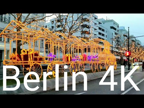 Driving Downtown - Berlin 4K - Germany