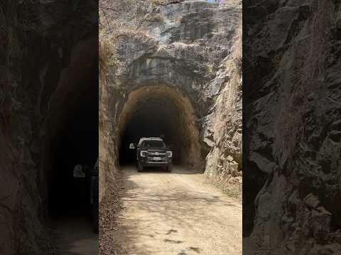 Who’s been to Boolboonda Tunnel? 🦇🕷️30 minutes from Gin Gin #caravanning #fordranger